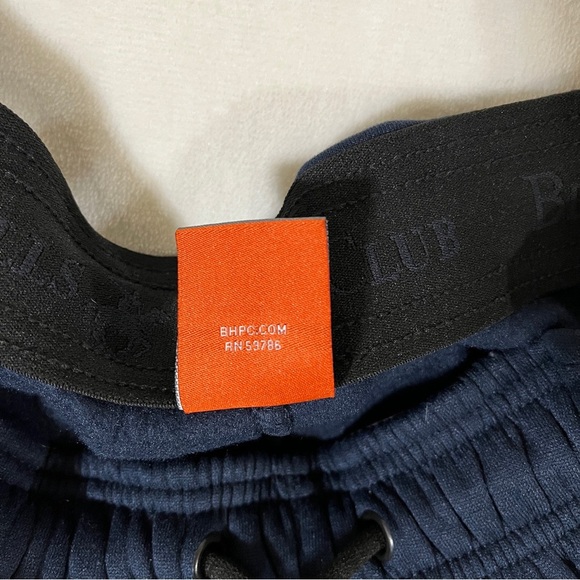 BEVERLY HILLS POLO CLUB Mens Performance Sport Joggers Dark Navy Size Medium - Picture 11 of 14